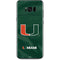 University of Miami Green Jersey Galaxy S8 Plus Skin